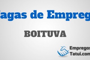 vagas de emprego em boituva